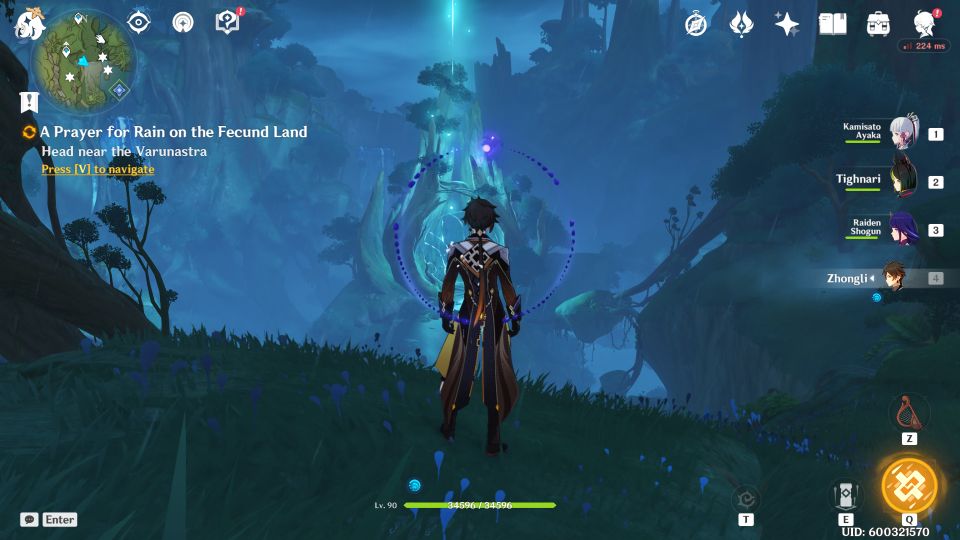 Genshin Impact: A Prayer For Rain On The Fecund Land walkthrough