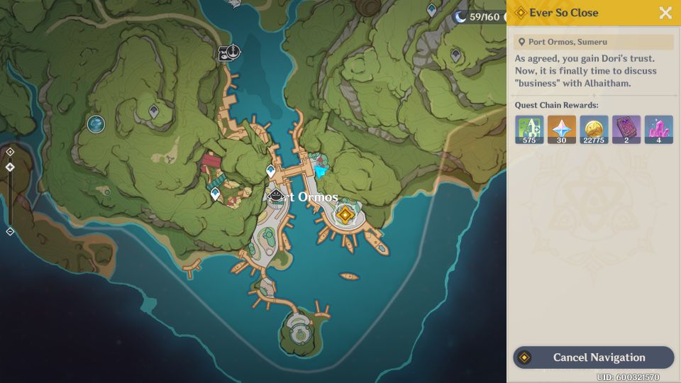 Genshin Impact: Ever So Close Quest 