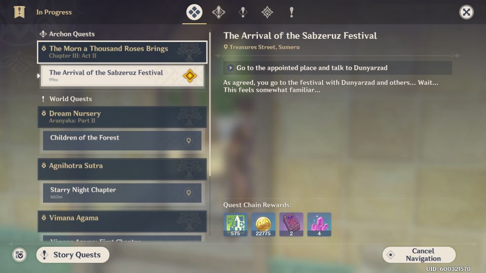 Genshin Impact: The Arrival Of The Sabzeruz Festival