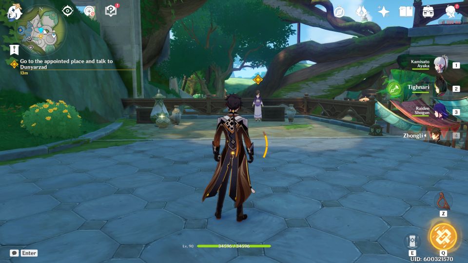Genshin Impact: The Arrival Of The Sabzeruz Festival quest
