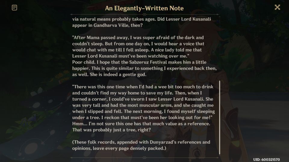 Genshin Impact: The End Of The Sabzeruz Festival wiki