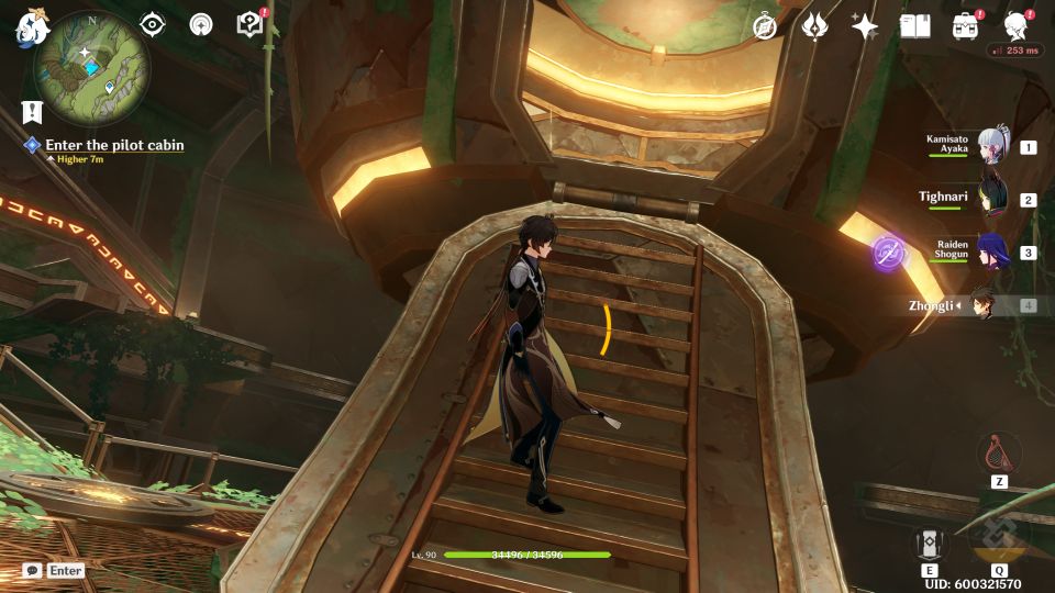 Genshin Impact: Vimana Agama Jazari's Chapter how to power up captain room