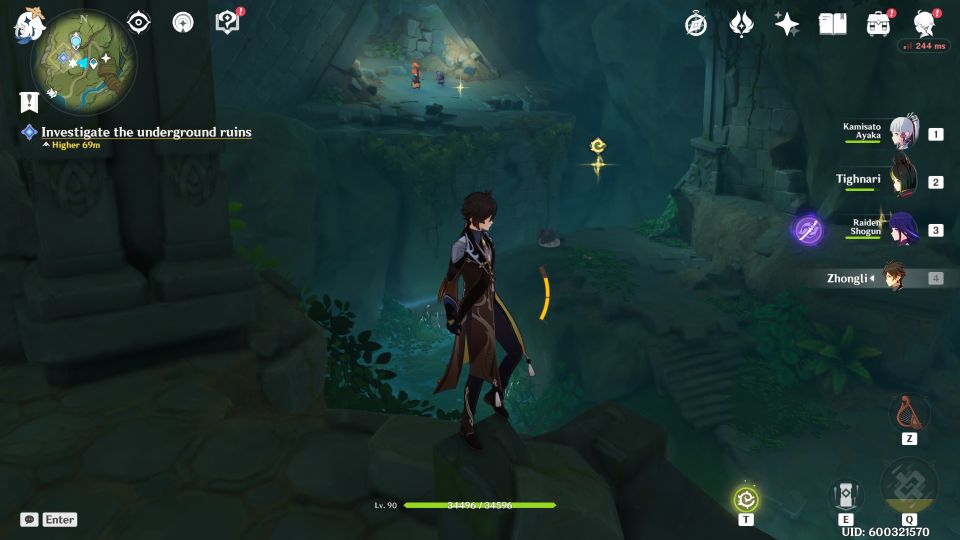 Genshin Impact: Vimana Agama Dev Delver Chapter quest