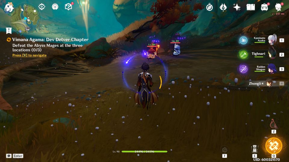 Genshin Impact: Vimana Agama Dev Delver Chapter tips