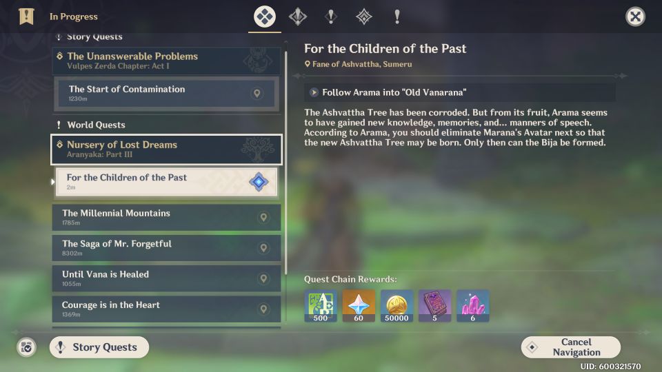 Genshin Impact: For The Children Of The Past Guide