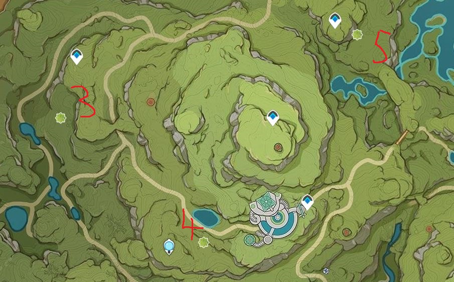 vasmrti locations all - genshin