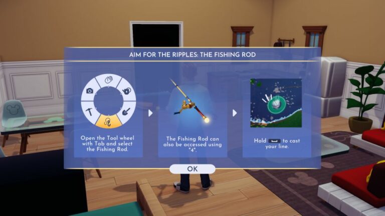 Disney Dreamlight Valley: How To Get Fishing Rod