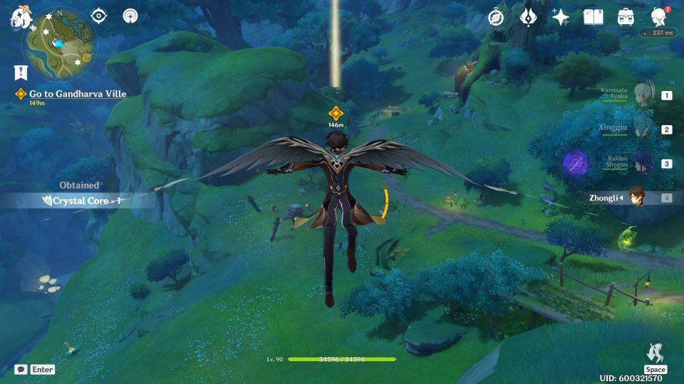 Genshin Impact: The Gaze From A Certain God 