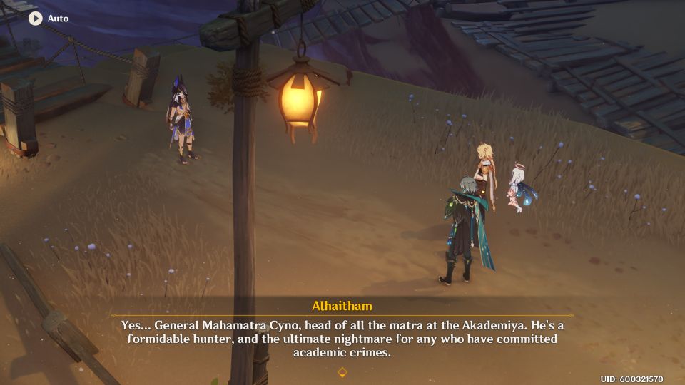Genshin Impact: The Four At Loggerheads Quest location