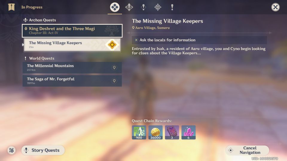 Genshin Impact: The Missing Village Keepers Walkthrough