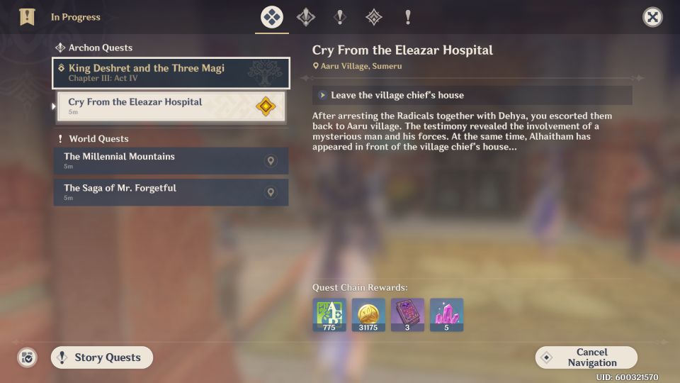 Genshin Impact: Cry From The Eleazar Hospital Walkthrough