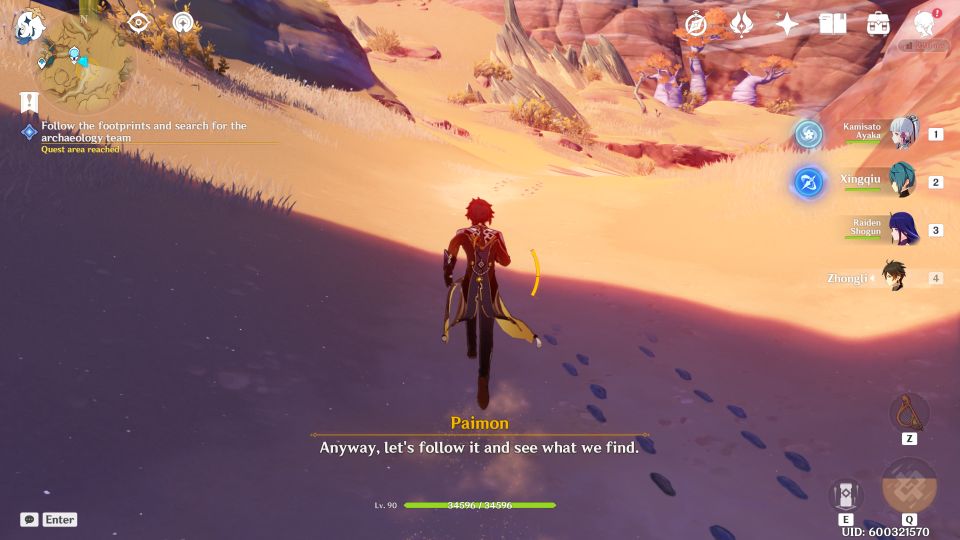 Genshin Impact: Lost In The Sands 