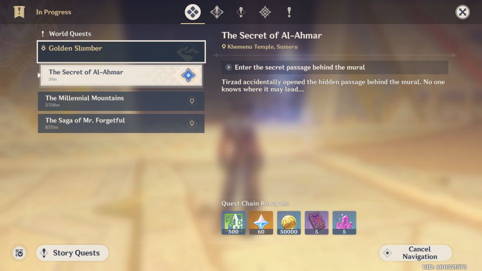 Genshin Impact: The Secret Of Al-Ahmar Walkthrough & Guide