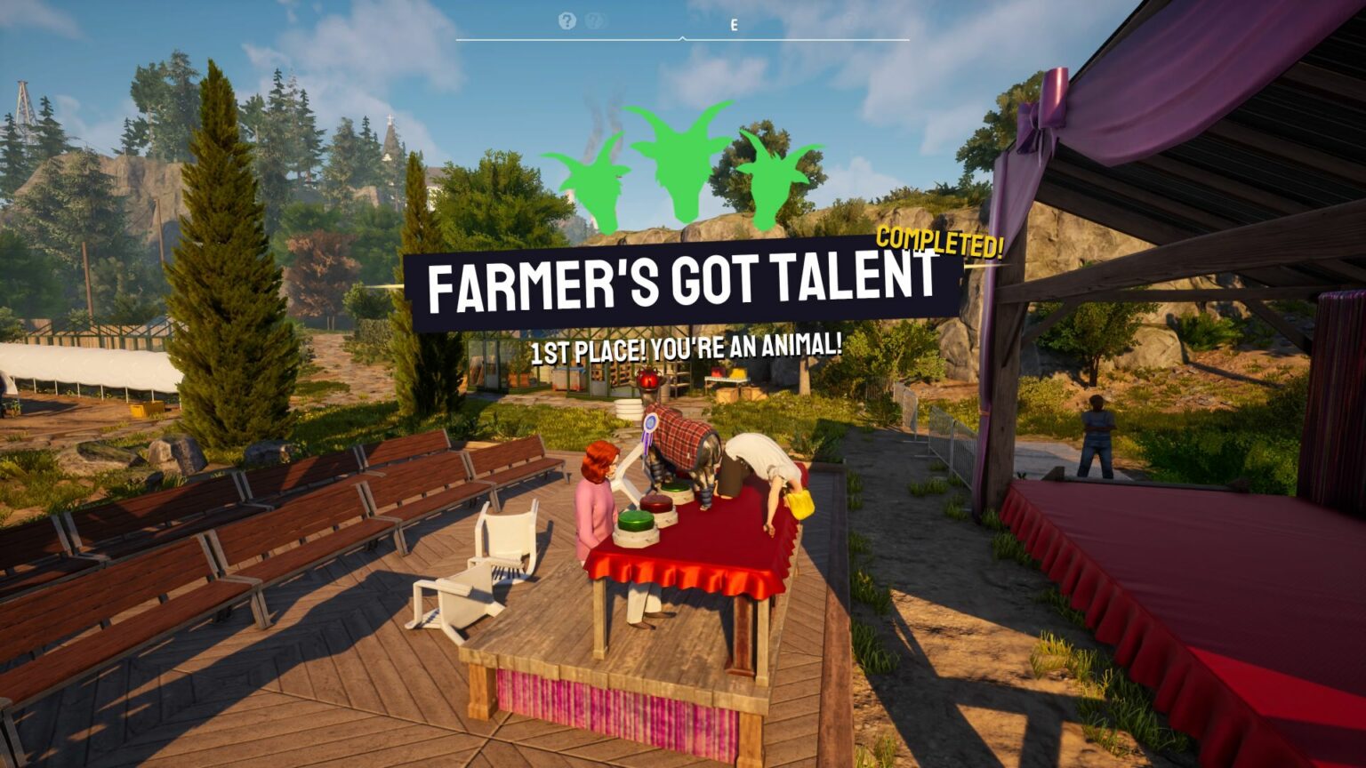 Goat Simulator 3 How To Complete Farmer's Got Talent