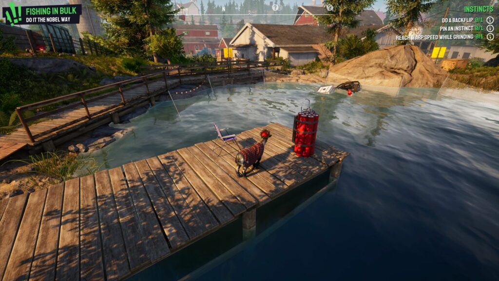 Goat Simulator 3: How To Complete Fishing In Bulk guide