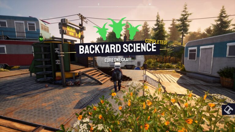 Goat Simulator 3: How To Complete Backyard Science quest