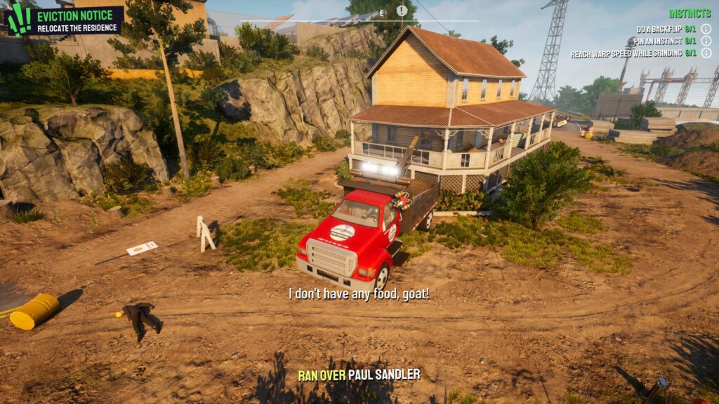 Goat Simulator 3: How To Complete Eviction Notice guide