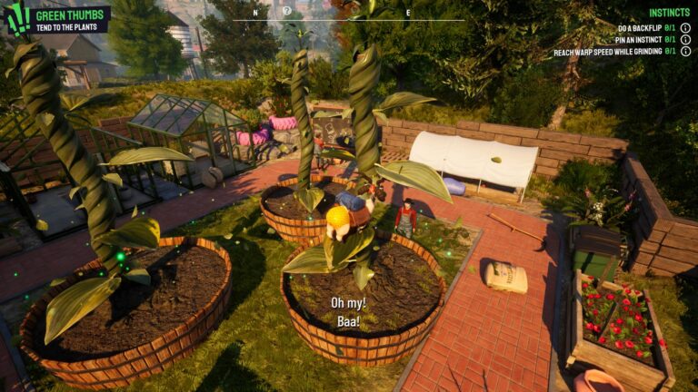 Goat Simulator 3: Green Thumbs how to grow / complete