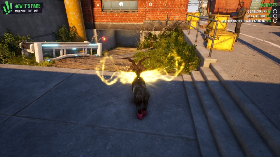 Goat Simulator 3: How It's Made how to enter the building