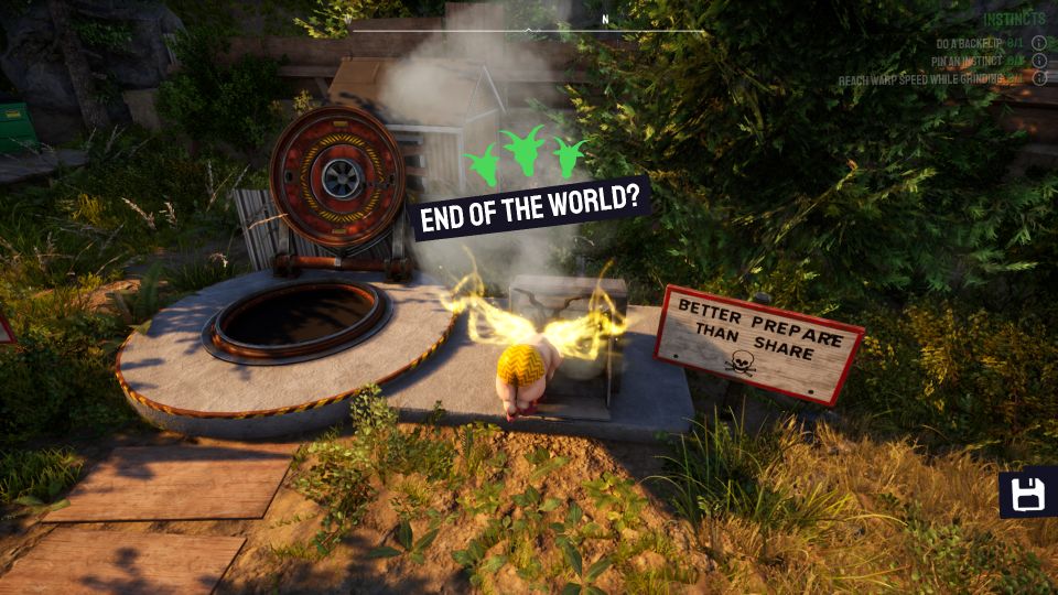 Goat Simulator 3: End Of The World quest walkthrough