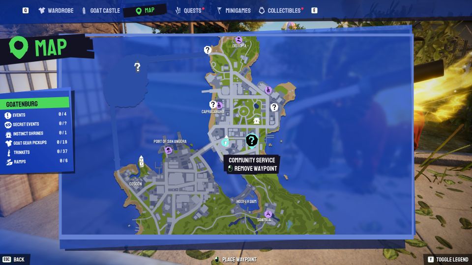 Goat Simulator 3: Community Service Quest Guide