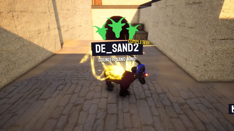 Goat Simulator 3: Sandcastles In The Sand Guide - de_sand  2