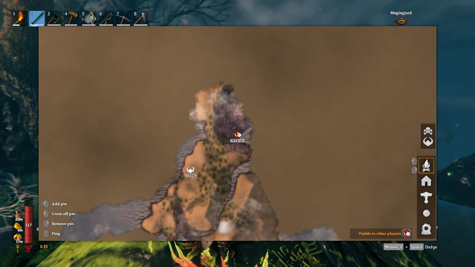 where is mistlands biome