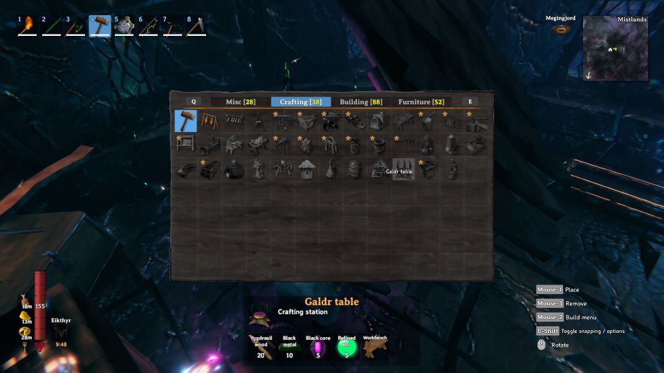 Valheim: How To Build Galdr Table