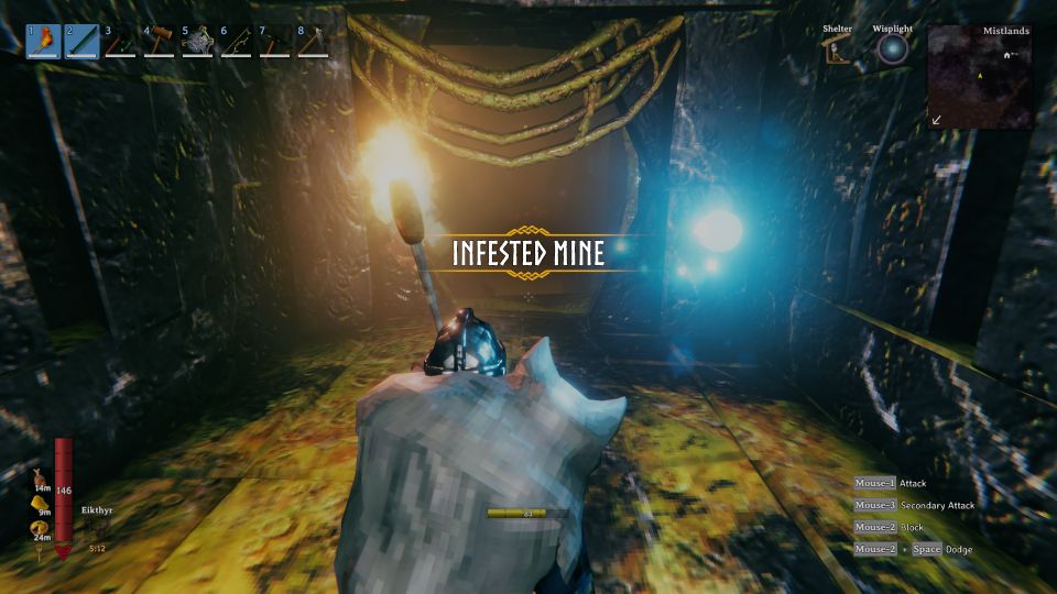 Valheim: Infested Mines Dungeon Walkthrough