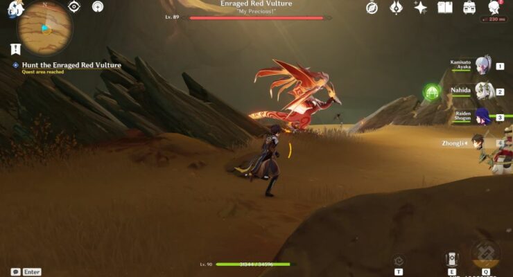Genshin Impact: The Falcon's Hunt guide