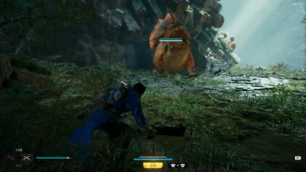 Star Wars Jedi Survivor: Reach The Forest Array defeat bilemaw