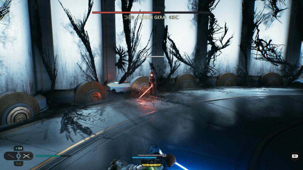 Star Wars Jedi Survivor: Reach The Forest Array defeat dagan