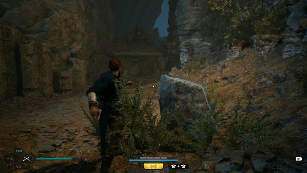 Star Wars Jedi Survivor: Find The Gorge's Secret stuck