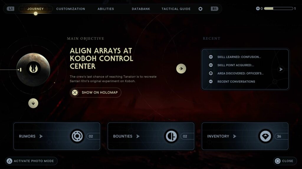 Star Wars Jedi Survivor: Align Arrays At Koboh Control Center