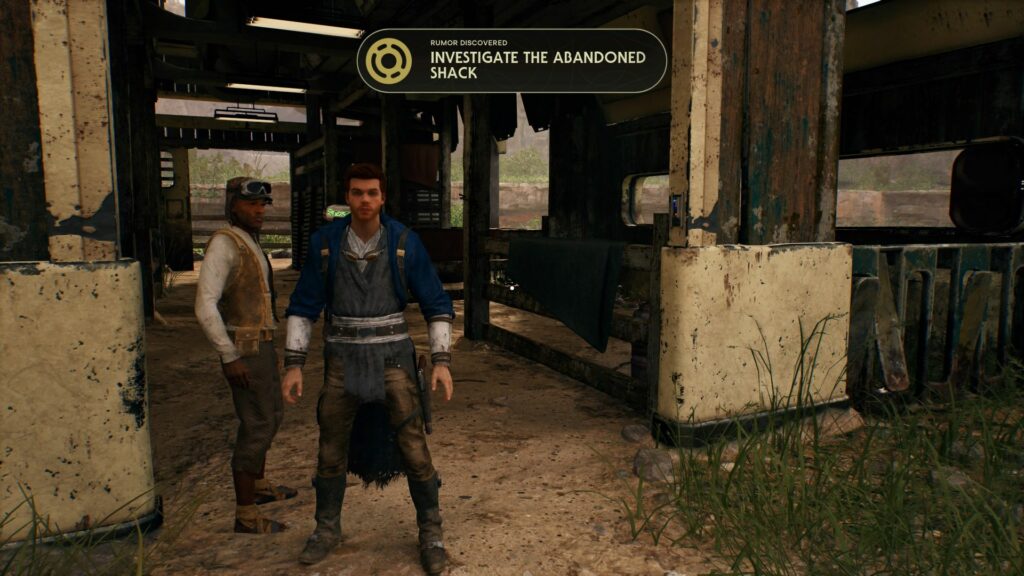 Star Wars Jedi Survivor: Investigate The Abandoned Shack Walkthrough