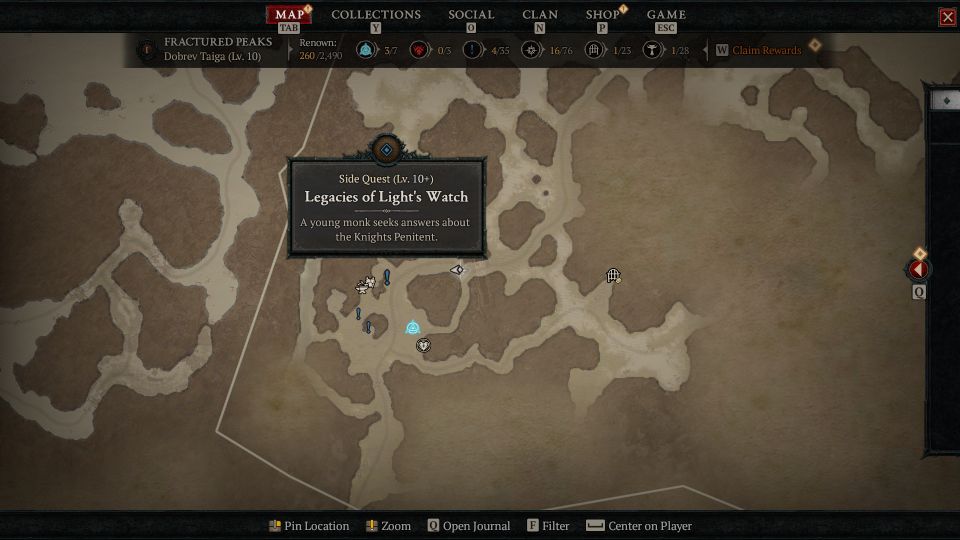 Diablo 4: Legacies Of Light's Watch Walkthrough & Guide