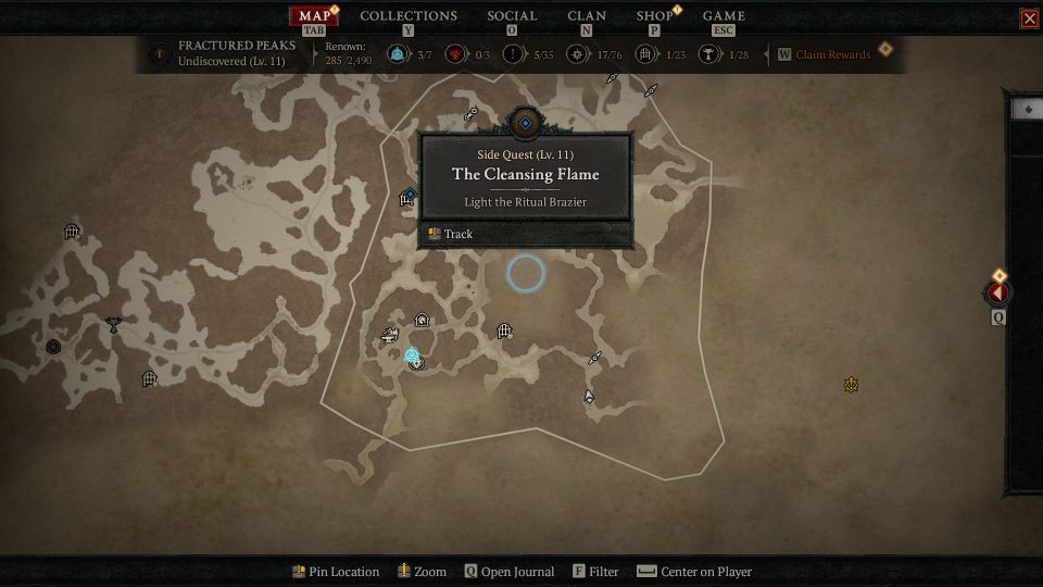 Diablo 4: The Cleansing Flame quest Walkthrough & Guide