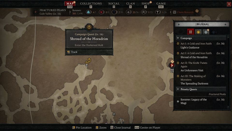 Diablo 4: Shroud Of The Horadrim Walkthrough & Guide