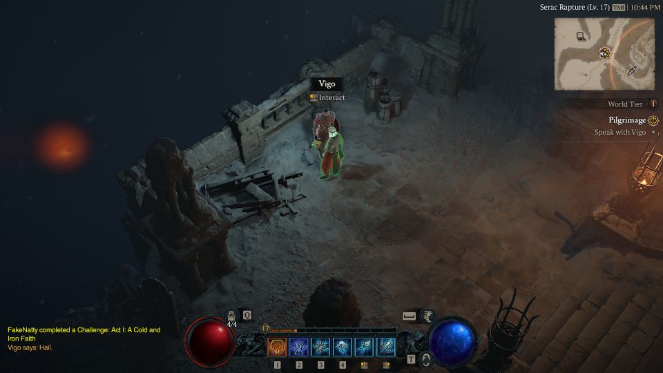 Diablo 4: Pilgrimage Quest