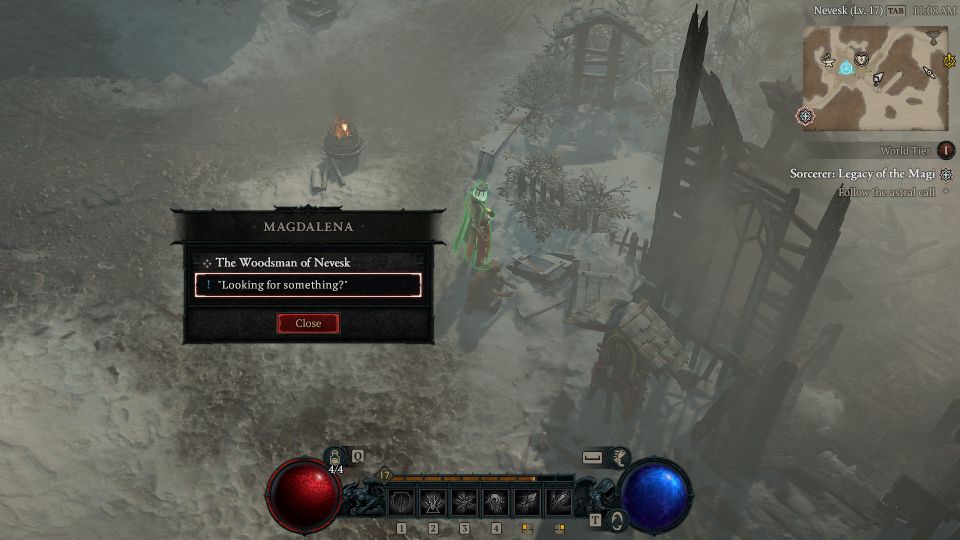 Diablo 4: The Woodsman Of Nevesk guide