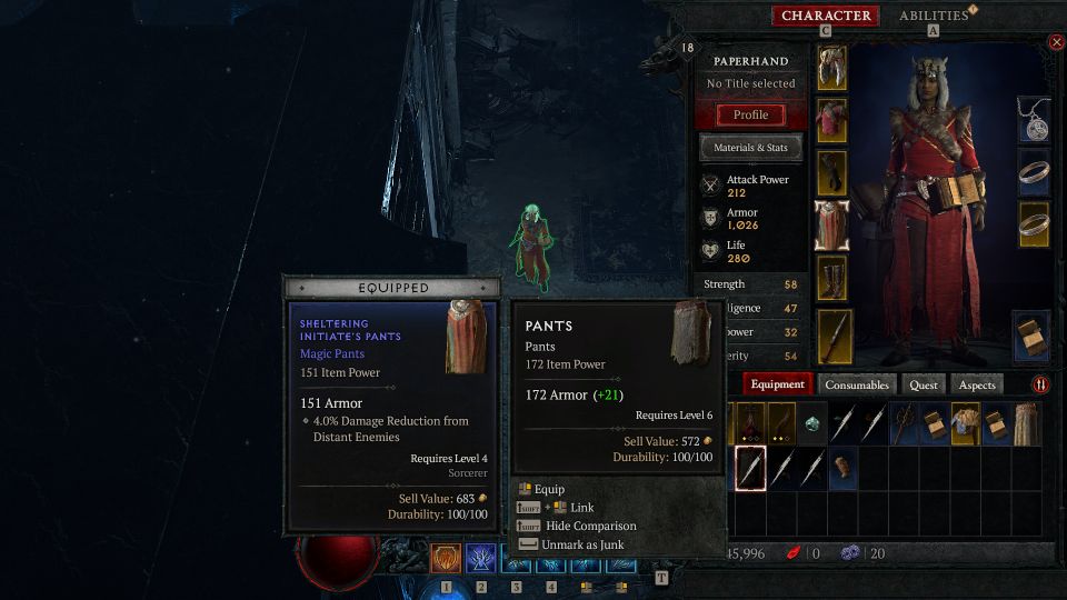 Diablo 4: How To Salvage Your Junk