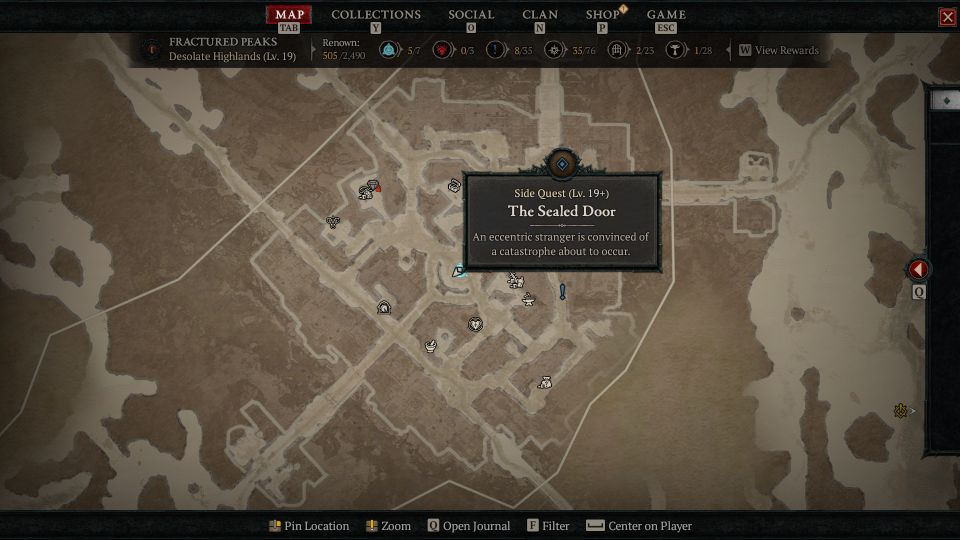 Diablo 4: The Sealed Door Quest Walkthrough & Guide
