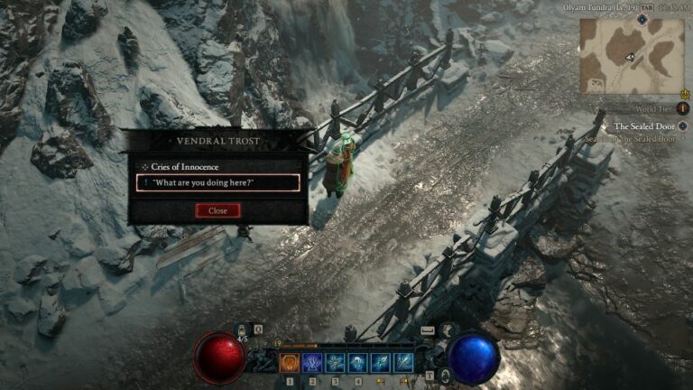 Diablo 4: Cries Of Innocence
