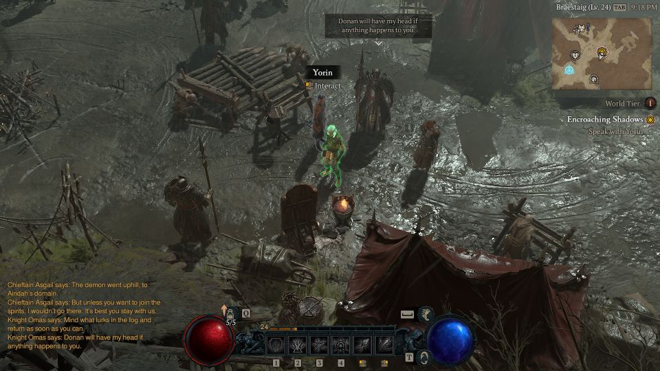 Diablo 4: Encroaching Shadows Quest Walkthrough
