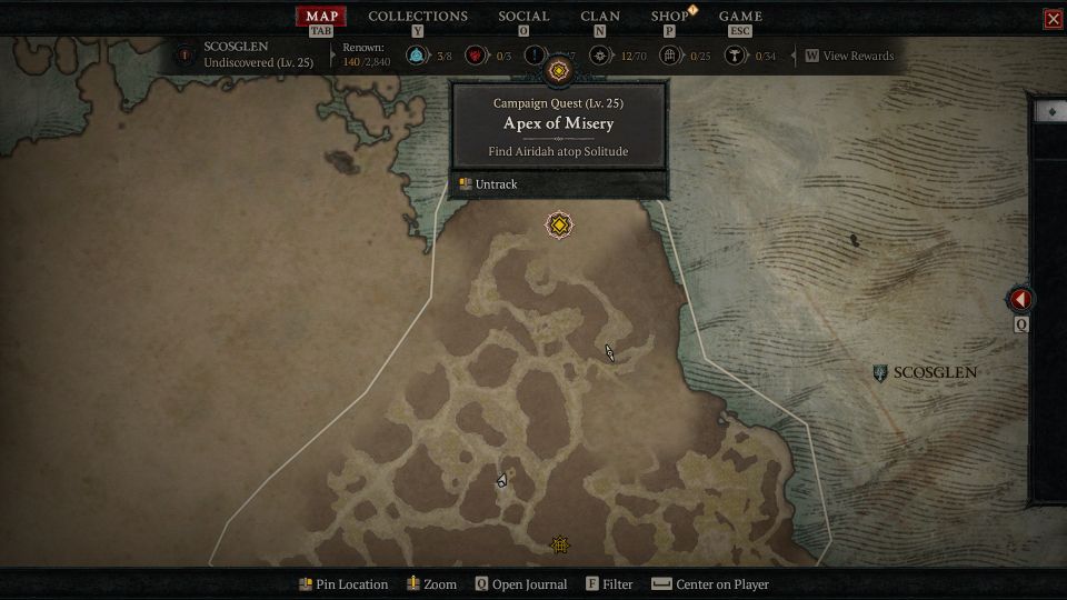 Diablo 4: Apex Of Misery Walkthrough And Guide