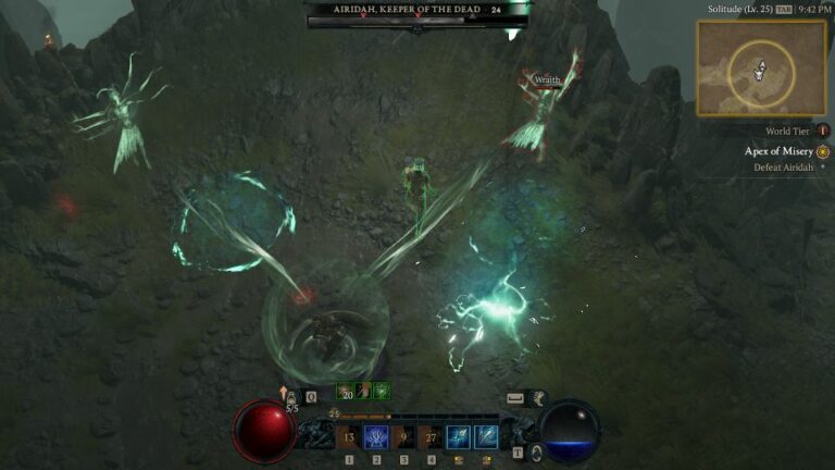 Diablo 4: Apex Of Misery quest - how to defeat airidah (boss)
