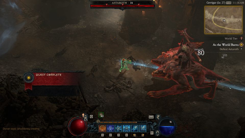 Diablo 4: As The World Burns Walkthrough & Guide