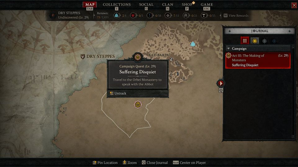 Diablo 4: Suffering Disquiet Walkthrough & Guide