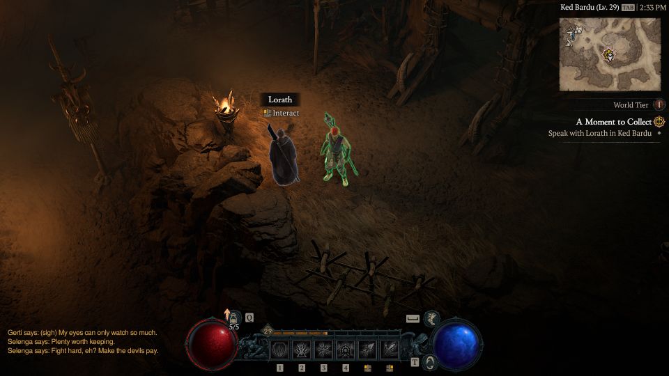 Diablo 4: A Moment To Collect Quest Walkthrough