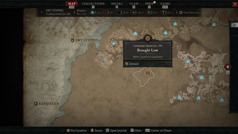 Diablo 4: Brought Low Quest Walkthrough & Guide